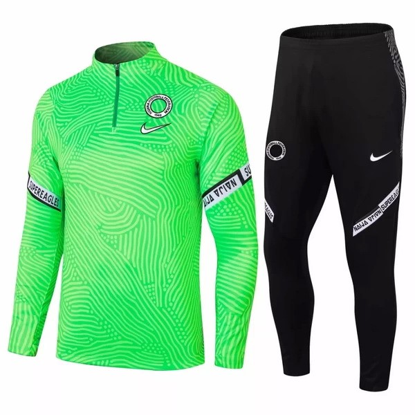 Tuta Calcio Nigeria 2020 Verde Nero